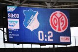 11.09.2021 - 1.Fussball  Bundesliga, TSG 1899 Hoffenheim - 1. FSV Mainz 05