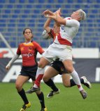 12.07.2009 - Rugby 7er EM Hannover Seven Finale Frauen: England - Spanien