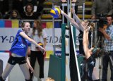18.02.2012 - 1.Volleyball Bundesliga Damen, envacom Volleys Sinsheim - Alemannia Aachen